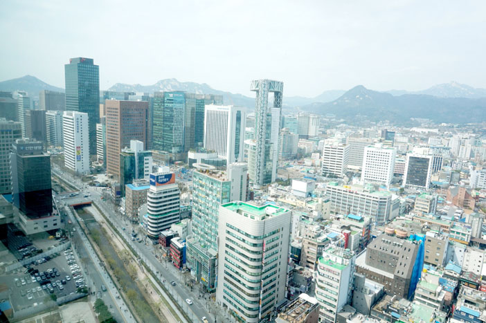 사내식당_장교동에서 바라본 전경